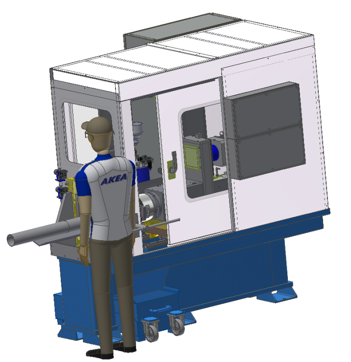 GEW CNC: Semi-automatic Turning, Chamfer and Tread cutting machines