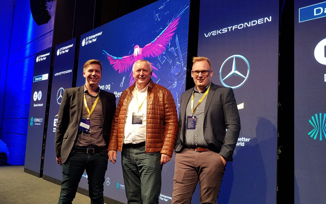 We are so happy. Also in 2019 are we nominated to “EY entrepreneur of the year”